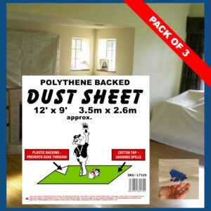 Polythene Backed Dust Sheet