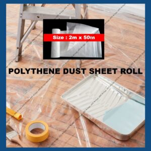 Polythene Dust Sheet Roll