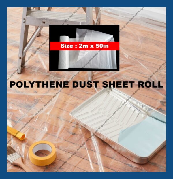 Polythene Dust Sheet Roll