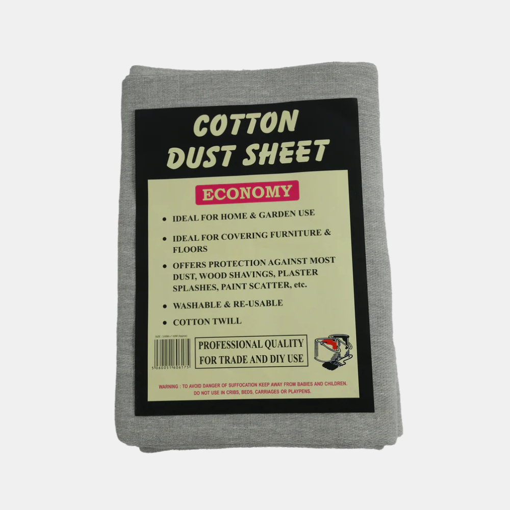 Economy Cotton Dust Sheets