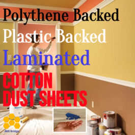 Poly Backed Dust Sheet – 6ft x 3ft