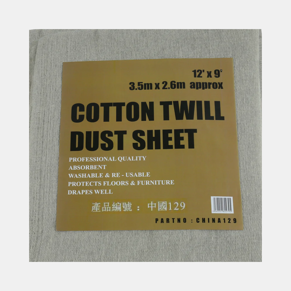 Economy Cotton Dust Sheets