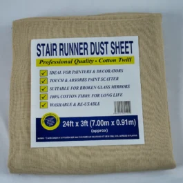 Cotton Stair Dust Sheets – 24ft x 3ft