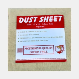 Cotton Dust Sheets – 12ft x 12ft