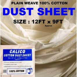 Calico Dust Sheets – 12ft x 9ft